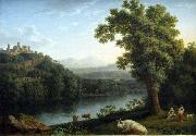 Jacob Philipp Hackert River Landscape oil painting